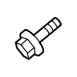 W715669S439 - Suspension: Stabilizer Bar Upper Bolt for Ford: Mustang Image