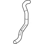 8C3Z6K769A - : Inlet Tube for Ford: F-250 Super Duty, F-350 Super Duty, F-450 Super Duty Image