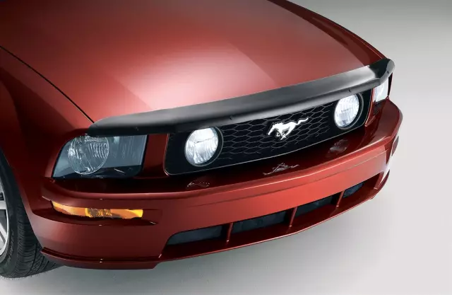 5R3Z16C900AA - Exterior: Styled Hood Deflector for Ford: Mustang Image