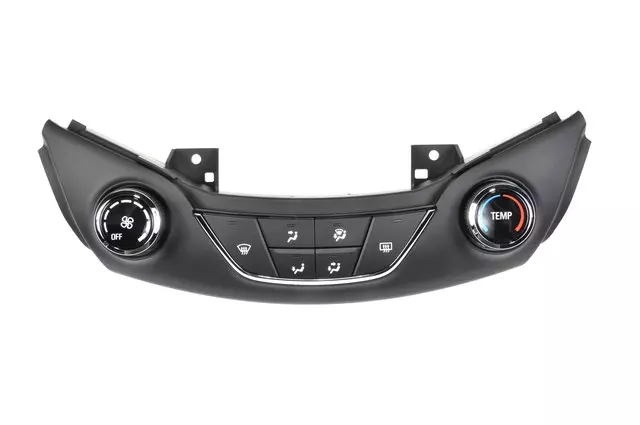 Jet Black Heating and Air Conditioning Control Panel - GM (39028883)