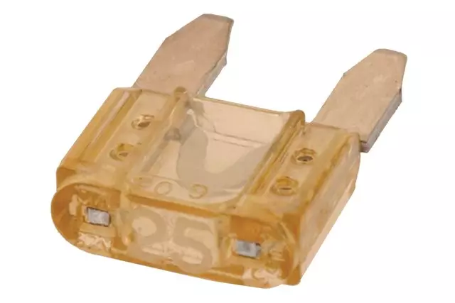 ATM2525 - Electrical: ACDelcoâ„¢ Mini Fuse for Buick: Encore, LaCrosse, Lucerne, Rainier, Regal, Rendezvous, Terraza | Cadillac: ATS, CTS, DTS, Escalade, Escalade ESV, Escalade EXT, SRX, XLR, XTS | Chevrolet: Avalanche, Avalanche 1500, Avalanche 2500, Camaro, Caprice, Captiva Sport, Cobalt, Colorado, Corvette, Cruze, Cruze Limited, Equinox, Express 1500, Express 2500, Express 3500, HHR, Impala, Impala Limited, Malibu, Malibu Limited, Monte Carlo, Silverado 1500, Silverado 1500 Classic, Silverado 1500 HD, Silverado 1500 HD Classic, Silverado 2500, Silverado 2500 HD, Silverado 2500 HD Classic, Silverado 3500, Silverado 3500 Classic, Silverado 3500 HD, SSR, Suburban 1500, Suburban 2500, Tahoe, Trax, Uplander, Volt | GMC: Canyon, Savana 1500, Savana 2500, Savana 3500, Sierra 1500, Sierra 1500 Classic, Sierra 1500 HD, Sierra 1500 HD Classic, Sierra 2500, Sierra 2500 HD, Sierra 2500 HD Classic, Sierra 3500, Sierra 3500 Classic, Sierra 3500 HD, Terrain, Yukon, Yukon XL 1500, Yukon XL 2500 | Hummer: H2, H3, H3T | Pontiac: Aztek, G5, G8, Montana, Solstice, Torrent | Saturn: Aura, Ion, Relay, Sky, Vue Image