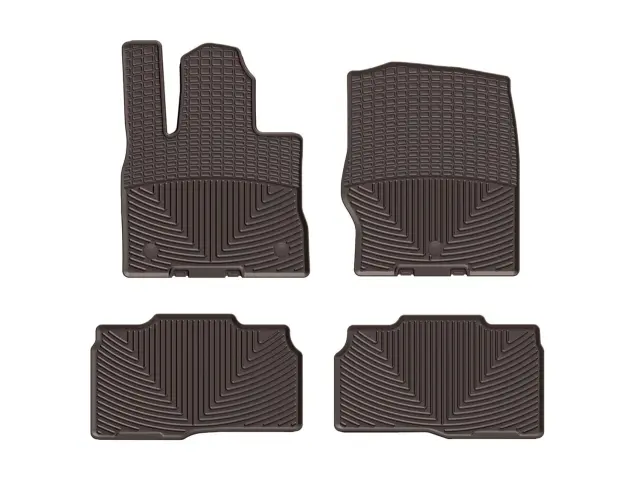 W526COW527CO - : Cocoa All Weather Floor Mats for WeatherTech Image
