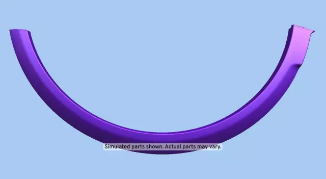 19256097 - Body: Wheel Opening Molding for Chevrolet: Captiva Sport | Saturn: Vue Image