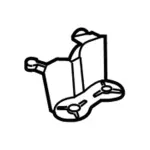 CV6Z58045G34AC - Body: Cup Holder for Ford: Focus Image