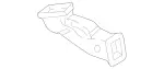 2138314900 - Heating and Ventilation: Air Duct for Mercedes-Benz Image