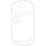 21845501 - : Oil Filter for Mercedes-Benz Image