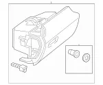 17268078009H14 - : Glove Compartment Housing for Mercedes-Benz Image