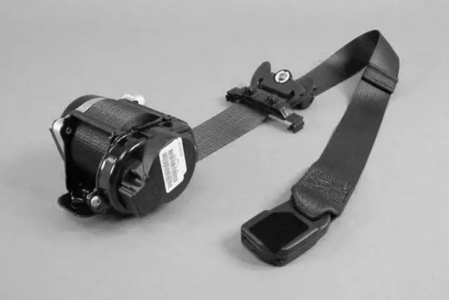 Front Outer Seat Belt, Left - Mopar (6DR29DX9AC)