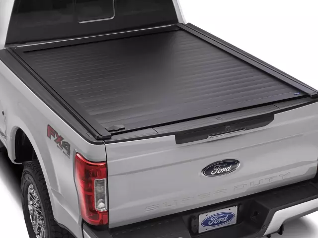 VJC3Z99501A42C - Exterior: Tonneau/Bed Cover, Embark, Matte Black for Ford Image