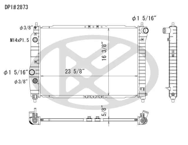 A2873 - : Koyorad Radiator for Koyo Image