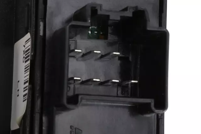 20837683 - : Part# 20837683 Dark Argent Silver Hi-Gloss Rear Driver Side Door Armrest Switch Bezel for Chevrolet: Volt Image