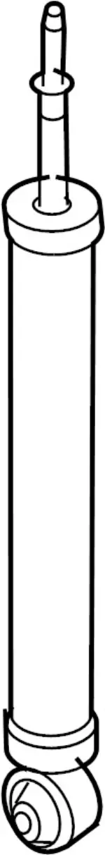 E6A105WB1KNW - Suspension: Value Advantageâ„¢ COMPLETE SHOCK SPRING AND MOUNT ASSY REAR for Infiniti Image