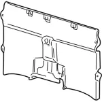 XL5Z1340374BBG - Body: Back Panel Trim for Ford: Ranger Image