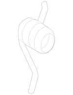 19933820 - Attachment Parts: Torsion Spring for Mercedes-Benz Image