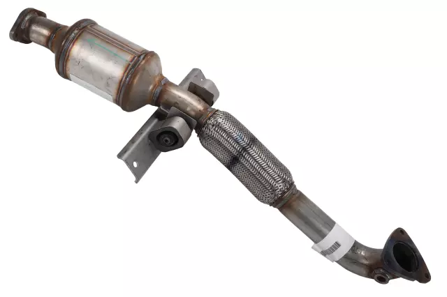 Front Exhaust Pipe with 3-Way Catalytic Converter, Pipe, Flange, Bracket, Insulators, and Nut - GM (22935121)