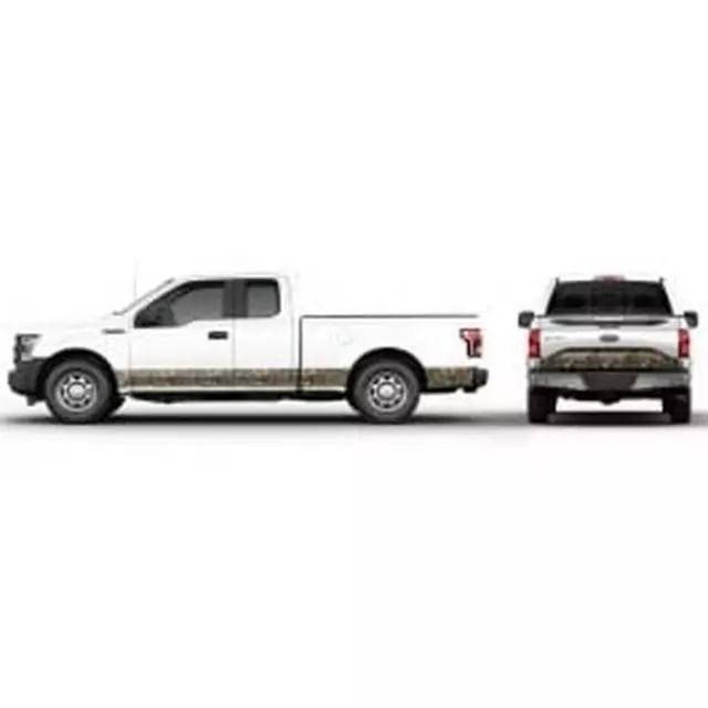 VFL3Z9920000N - : Original Wraps, Two Tone Stripe Kit, Mossy Oak, Includes Tailgate for Ford: F-150 Image