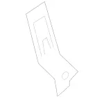 2319131500 - Driver Seat: Holder for Mercedes-Benz: SL400, SL450, SL550, SL63 AMG, SL65 AMG Image