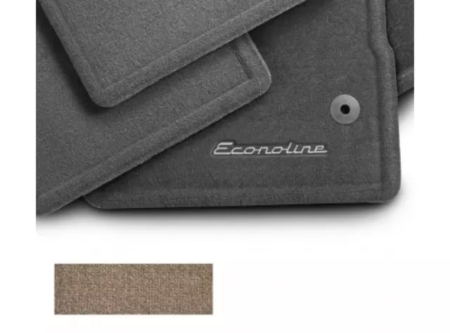 BC2Z1513086AA - Interior: 2012-2014 Ford Floor Mats Carpet Set for Ford: E-150, E-250 Image