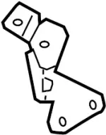 243884GA0A - : Mount Bracket for INFINITI: Q50 Image