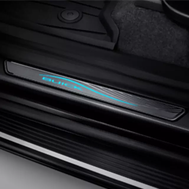 84468639 - : Front Door Sill Plates, Illuminated for Buick: Enclave, Regal Sportback, Regal TourX Image
