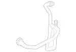 2538304201 - : Suction Hose for Mercedes-Benz Image