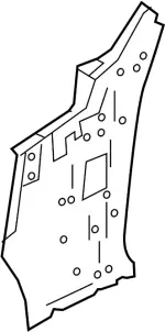 676014HB0A - Body: Inner Hinge Pillar for Infiniti Image