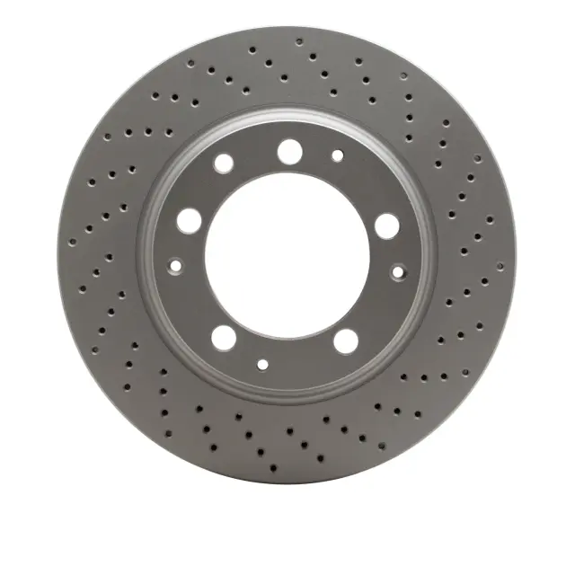62402014D - Brakes &amp; Brake Parts: DFC GEOSPEC Coated Rotor - Drilled for DYNAMIC FRICTION Image