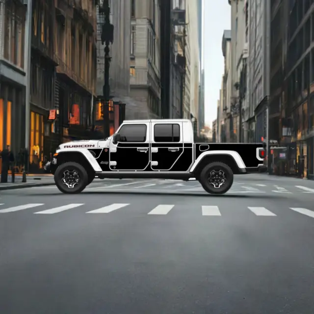 68636861AA - : Matte Black, Jeep Gladiator, sold by MEK Magnet for Affiliated Accessories Image