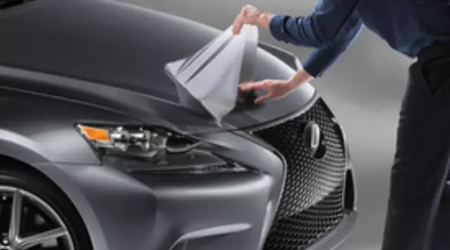 PT90753171 - Exterior: Paint Protection Film By 3M, Front Bumper for Lexus: IS300, IS350 Image