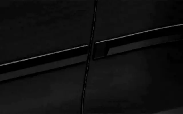 SOA801P080V2 - Exterior: Door Edge Guards - Crystal Black Silica for Subaru: WRX Image