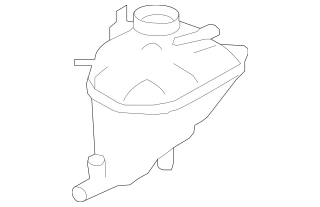 251500004964 - Cooling System: Recovery Tank for Mercedes-Benz Image