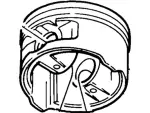 8L2Z6108G - : Piston for Ford Image
