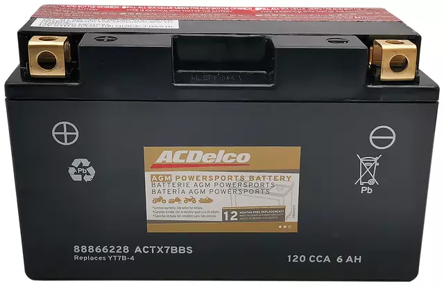 Vehicle Battery - ACDelco (ACTX7BBS)