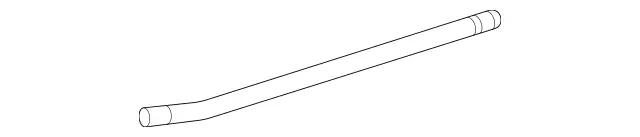 2058300002 - Radiator: Hose Line for Mercedes-Benz: C350e, C400, C43 AMG, C450 AMG, C63 AMG, C63 AMG S, E400, E450, E53 AMG, GLC300, GLC43 AMG, GLC63 AMG, GLC63 AMG S Image image