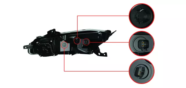 Park And Turn Signal Lamp, Right - Mopar (68321886AC)