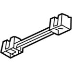 CM5Z54519R44A - : Interior Grab Bar Spacer for Ford: Focus Image