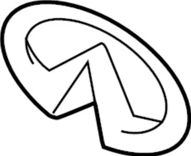 628905CR0A - Body: Emblem for INFINITI: Q60 Image