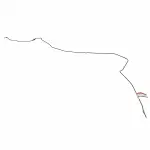 BRTR24 - : Brake Line for Ford Image