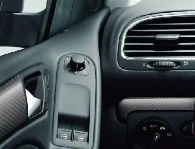 5K3072390Z57 - Interior: Decorating Trim Set, 5 Piece - Carbon Look for Volkswagen: Golf, GTI Image