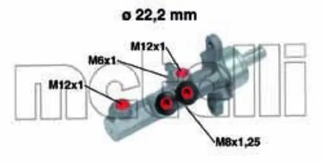 50721 - : Metelli Brake Master Cylinder for METELLI Image