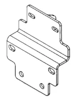 D64155TK - : Dominator Xtreme D1 D2 D6 DSS DT Side Steps - MOUNTING BRACKETS ONLY for Go Rhino Image