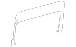 90773007009051 - Body: Window Trim for Mercedes-Benz Image