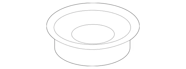 9980800 - Electrical System: Grommet, Open, Smooth for Mercedes-Benz: 180A, 180b, 220a, A220, A35 AMG, CLA250, CLA35 AMG, CLA45 AMG, CLA45 AMG S, EQB 250+, EQB 300, EQB 350, GLA250, GLA35 AMG, GLA45 AMG, GLB250, GLB35 AMG Image image