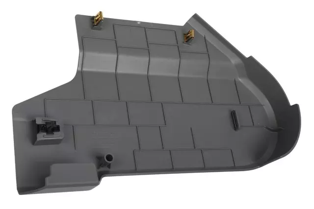 Dark Ash Gray Rear Driver Side Seat Outer Hinge Finish Cover - GM (22967753)
