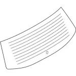 GN1Z5842006C - : Back Glass for Ford Image