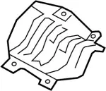 747533JA0A - : Heat Shield for Infiniti Image