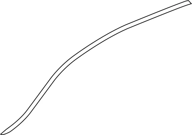 738535DA1A - Body: Roof Molding for INFINITI: QX30 Image