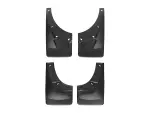 110013120022 - : Black MudFlap No-Drill DigitalFit® MudFlap Kit for WeatherTech Image