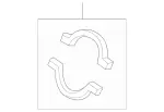 2304900041 - Exhaust System: Clamp for Mercedes-Benz Image