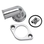 4818 - : Edelbrock 90 Deg. Polished Aluminum Waterneck for Chevy 4.3L V6 &amp; Chevy V8 for Edelbrock Image